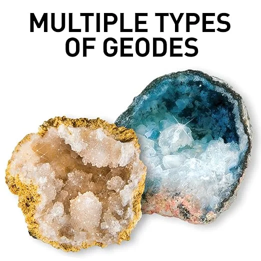 81nJWlh+ZkL._SX522_ National Geographic Break Open 2 Real Geodes