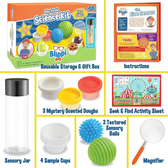 91FgXeiKxvL._AC_SL1500_ Blippi My First Science-The Five Senses