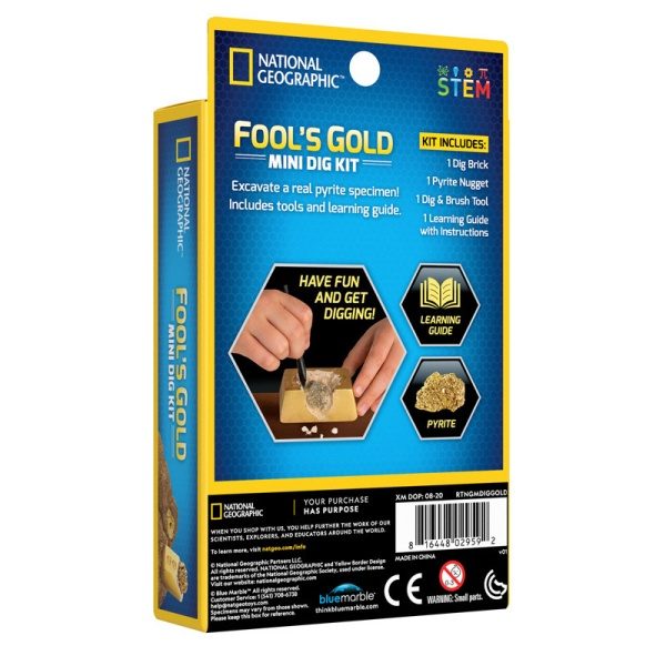 National Geographic Impulse Mini Dig Fool's Gold - Image 2