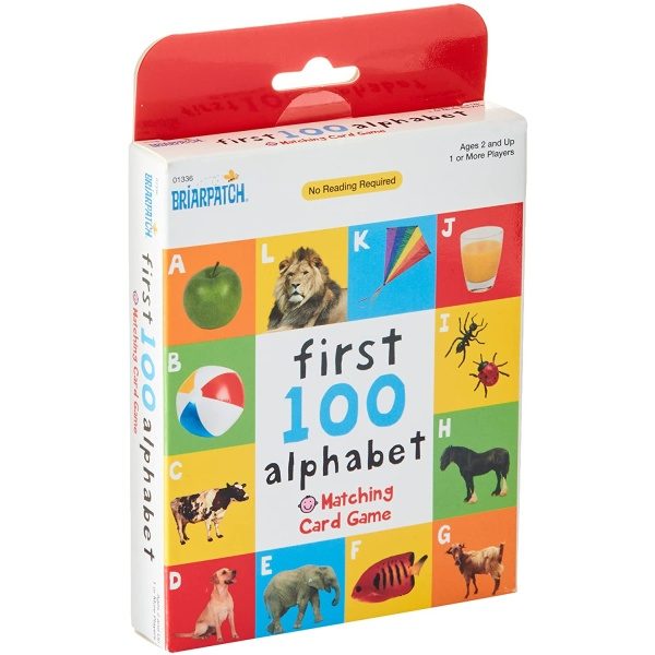 First 100 Matching Card Game - Animals