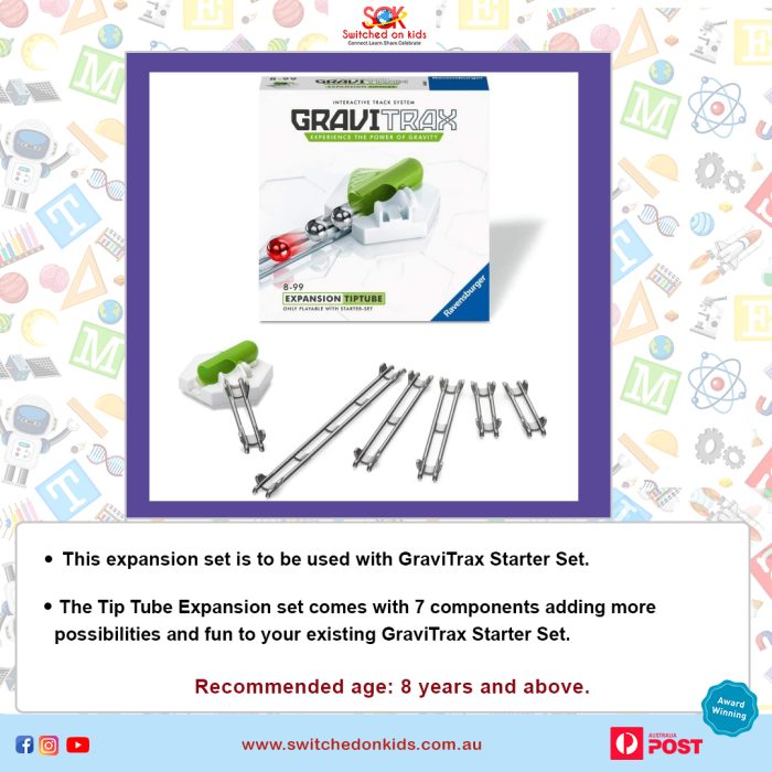 GraviTrax Add on TipTube toy for kids from age 8 Years and above