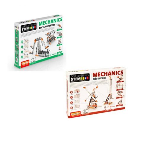 STEM Mechanics Multipack - Gears and Worms and Pulley Drives Construction Set