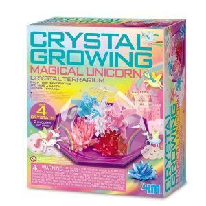 4M - Crystal Growing Magical Unicorn Crystal Terrarium
