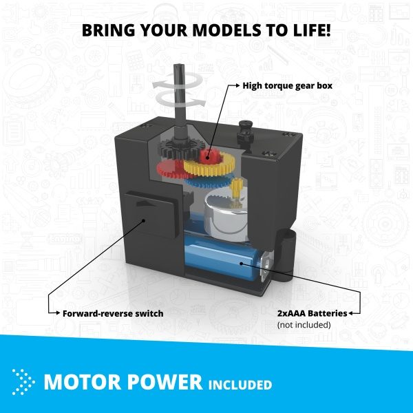 Creative Engineering 60 In 1 Motorized: Maker Master | By Engino - Image 4