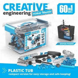 Creative Engineering 60 In 1 Motorized: Maker Master | By Engino