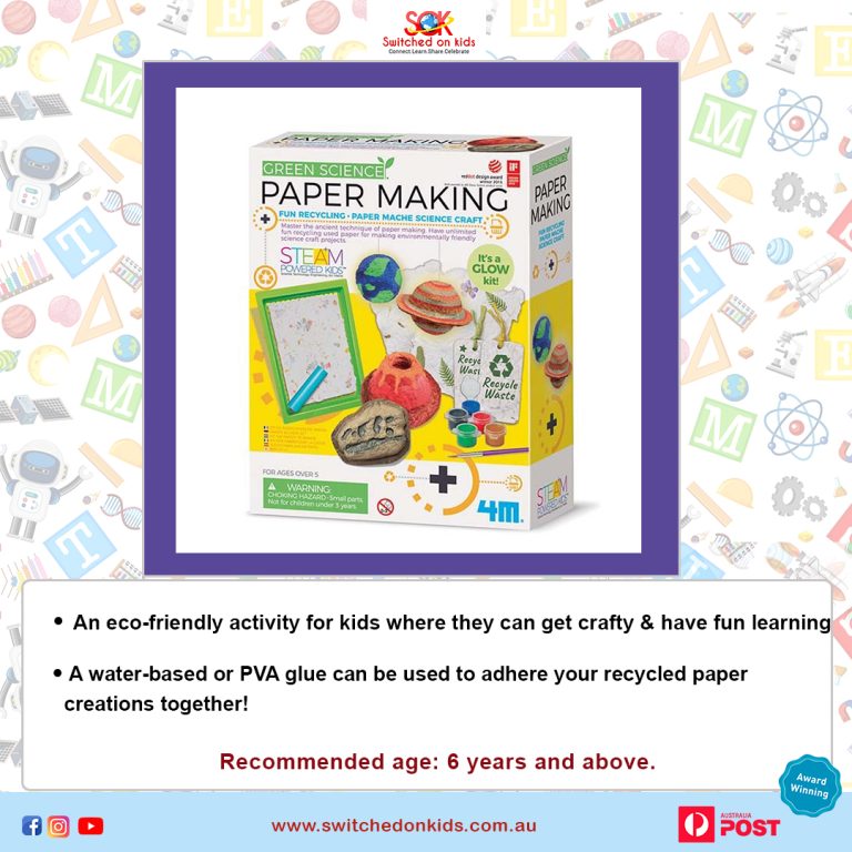4M Green Science Paper Making Kit Switched on kids
