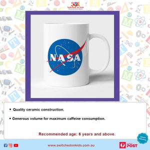 Heebie Jeebies Mug - NASA logo - Image 3