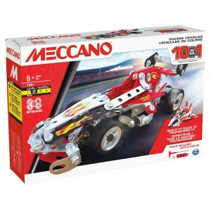 Meccano 10 Model Set-Racing Vehicle