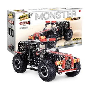 Construct IT Monster 4WD Truck Build Toy