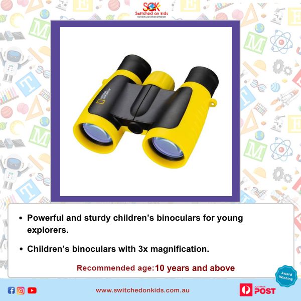 National Geographic Children’s Binoculars 3×30