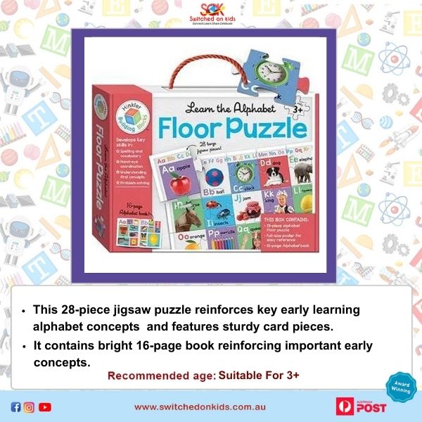 Learn the Alphabet Building Blocks Floor Puzzles