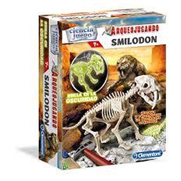 Clemontoni Archeofun Smilodon Glow In The Dark – Kit