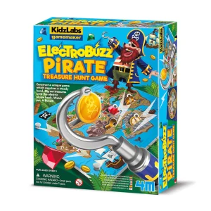 4M - Kids Labs Gamemaker- ElectroBuzz Pirate Treasure Hunt