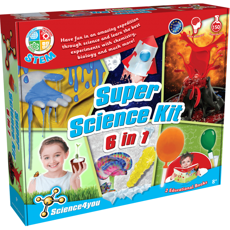 Science 4 you - Super Science Kit 6 in 1