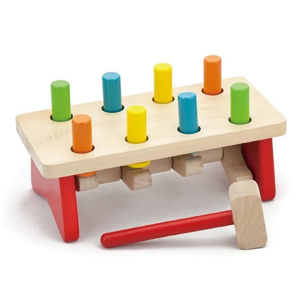 Fun Factory Wooden Hammering Bench