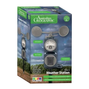 Australian Geographic - 5-in-1 Weather Station