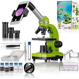 BRESSER Biolux Student Microscope - Green