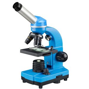 BRESSER Biolux Student Microscope - Blue