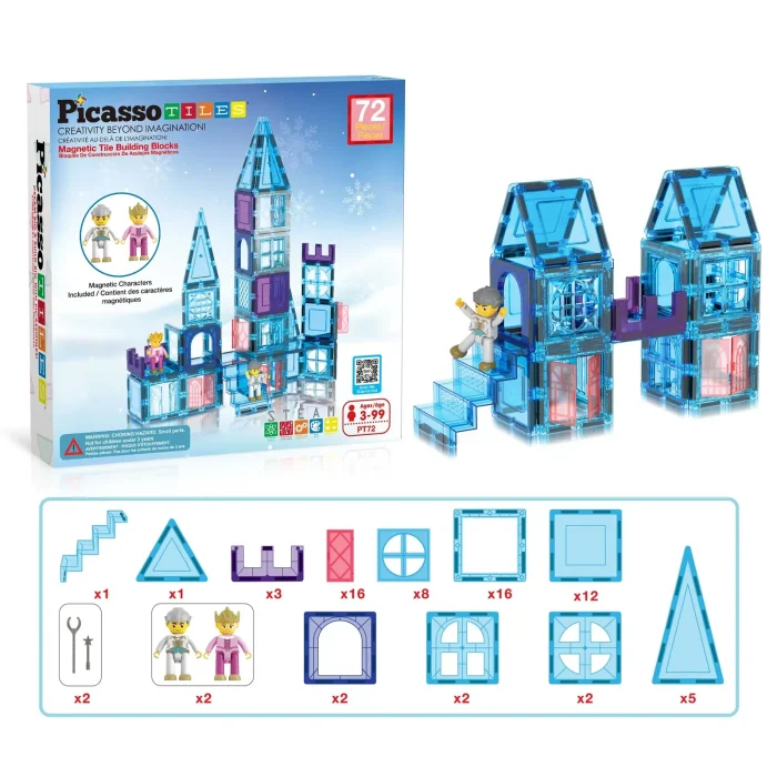 817338028152 (4) 72 pc Ice Winter Theme with 2 Characters
