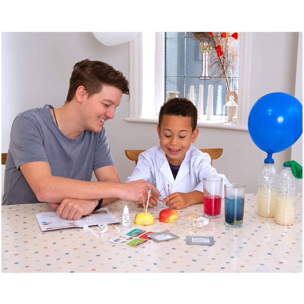 Galt Toys - Kitchen Lab - Kit Scientifico Per Bambini Dai 5 Anni In Su - 6 Esperimenti In Cucina: Orologio A Mela, Messaggi Segreti E Intrugli