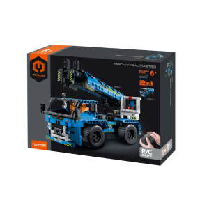 Building block remote control project crane 2 in 1