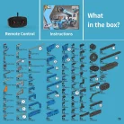 Building block remote control project crane 2 in 1