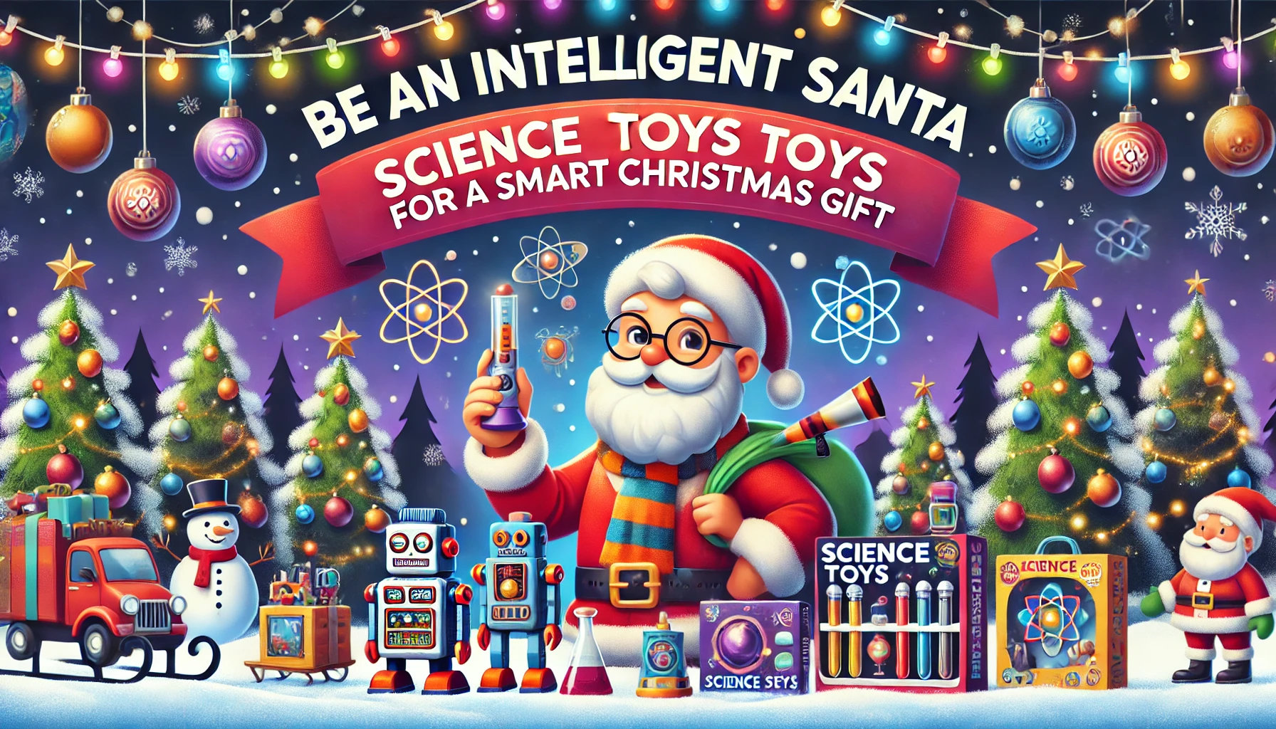 Be an Intelligent Santa: Science Toys for a Smart Christmas Gift.