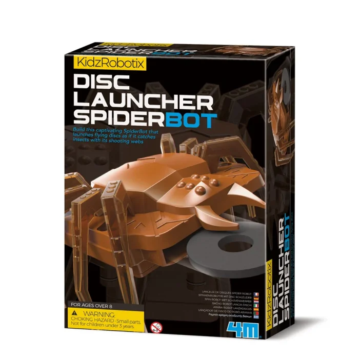 FSG3464_1_web_2000x 4M - KidzRobotix - Disc Launcher Spider Bot