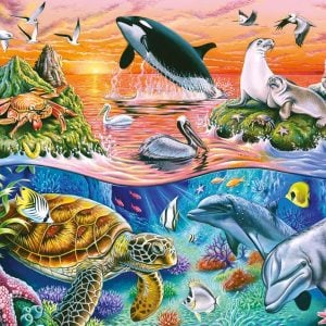 Ravensburger - Beautiful Ocean Puzzle 100pc