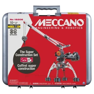 Meccano 25 in 1 Construction Set in case