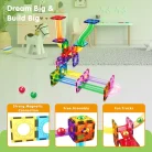Picasso Tiles - 40 Pc Marble Run