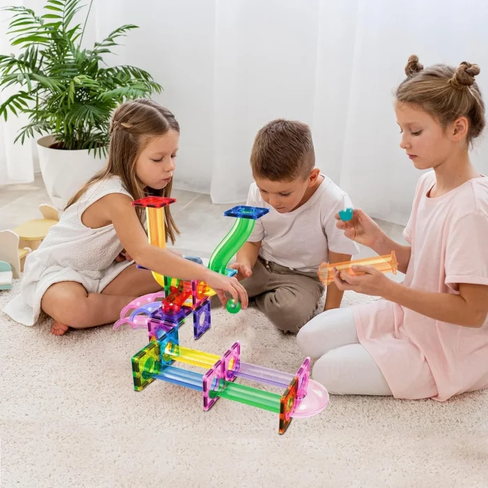 711G04vpQUL._AC_SL1500_ Picasso Tiles - 40 Pc Marble Run