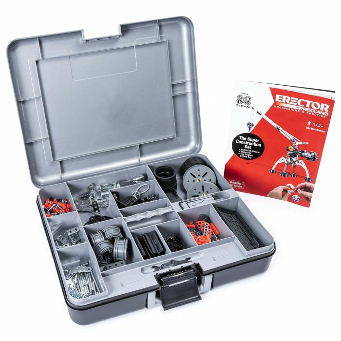 Meccano 25 in 1 Construction Set in case