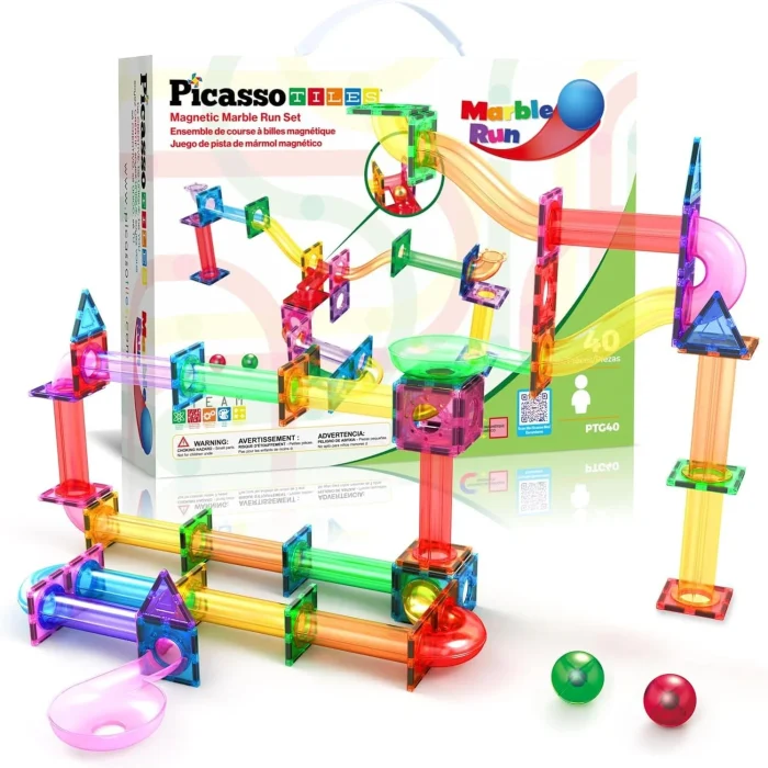 71iwpT8cGWL._AC_SL1500_ Picasso Tiles - 40 Pc Marble Run