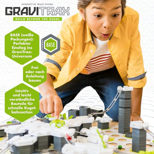 81+-i5v2HeL._AC_SL1500_ GraviTrax - Extension Building 30 Pc Marble Track System
