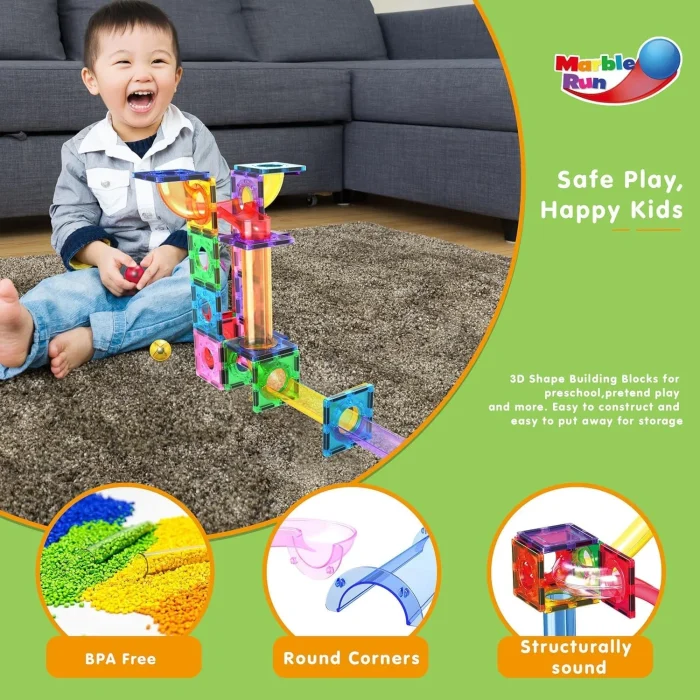 81joH4ARgcL._AC_SL1500_ Picasso Tiles - 40 Pc Marble Run