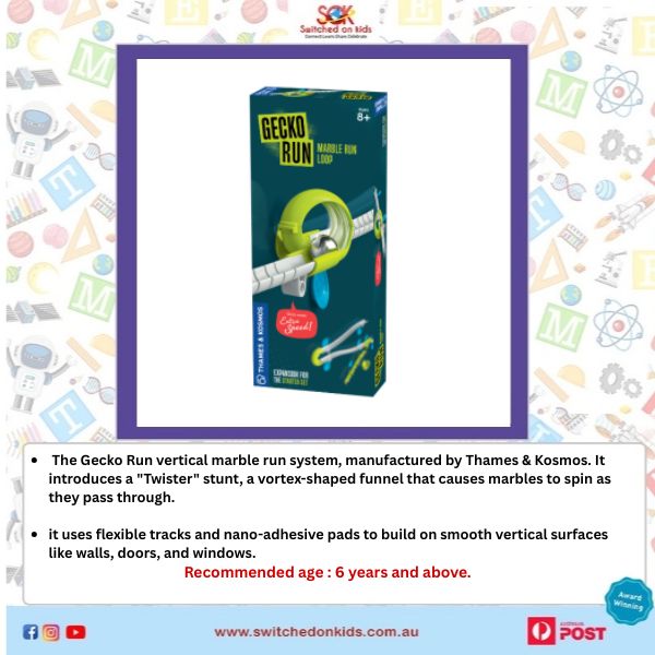 Add a subheading (74) Gecko Marble Run Twister Expansion