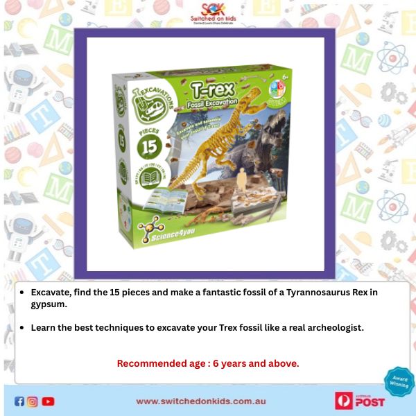 SCI-80004123 Science4You - T-Rex Fossil Excavation
