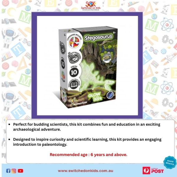Science 4 You - Stegosaurus Fossil Excavation