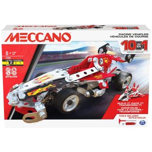 Meccano 10 Model Set-Racing Vehicle