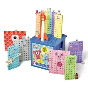 Mathlink Cubes Activity Set Numberblocks™ Heros with Zeros
