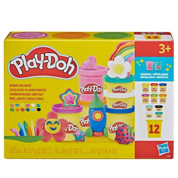 Untitled design - 2026-07-27T112320.992 Play-Doh Bright Delights Multicolour Pack
