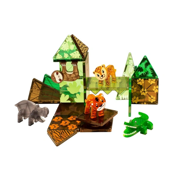 Magna-Tiles Safari Animals 25 Pc Set